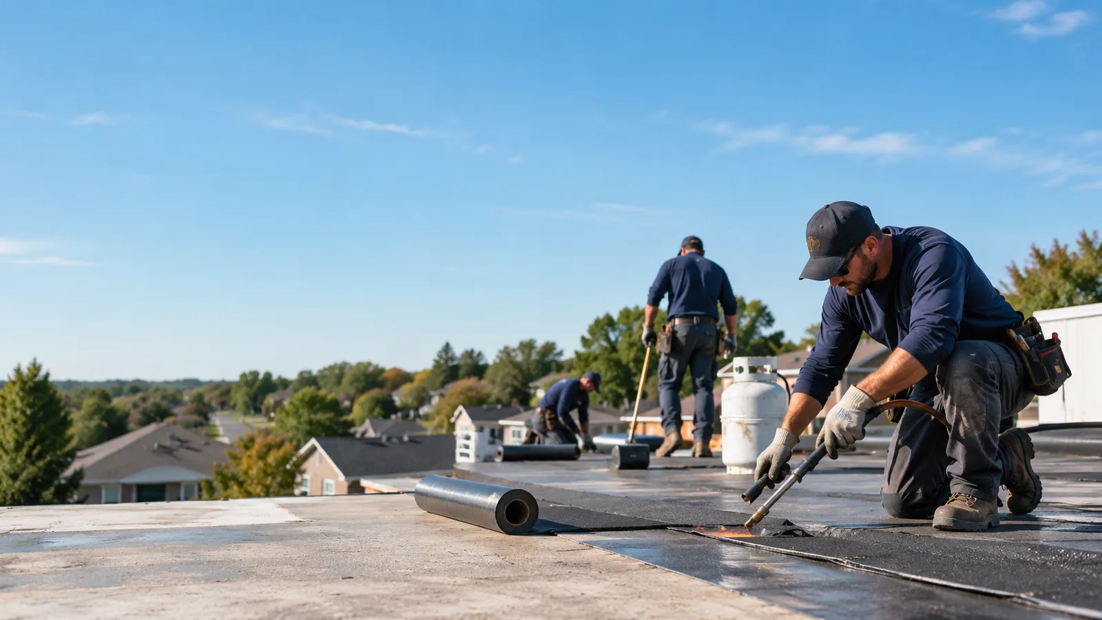 Flat Roof Leak Repair providers in Eva, TN